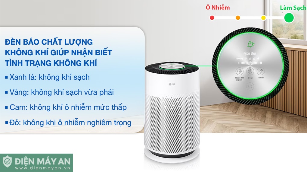 Máy lọc không khí LG PuriCare 360 Hit AS60GHWG0 41W